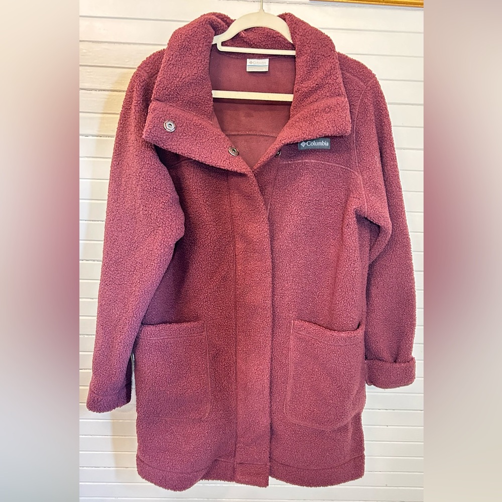 Columbia Women's Deep Rose Teddy Jacket